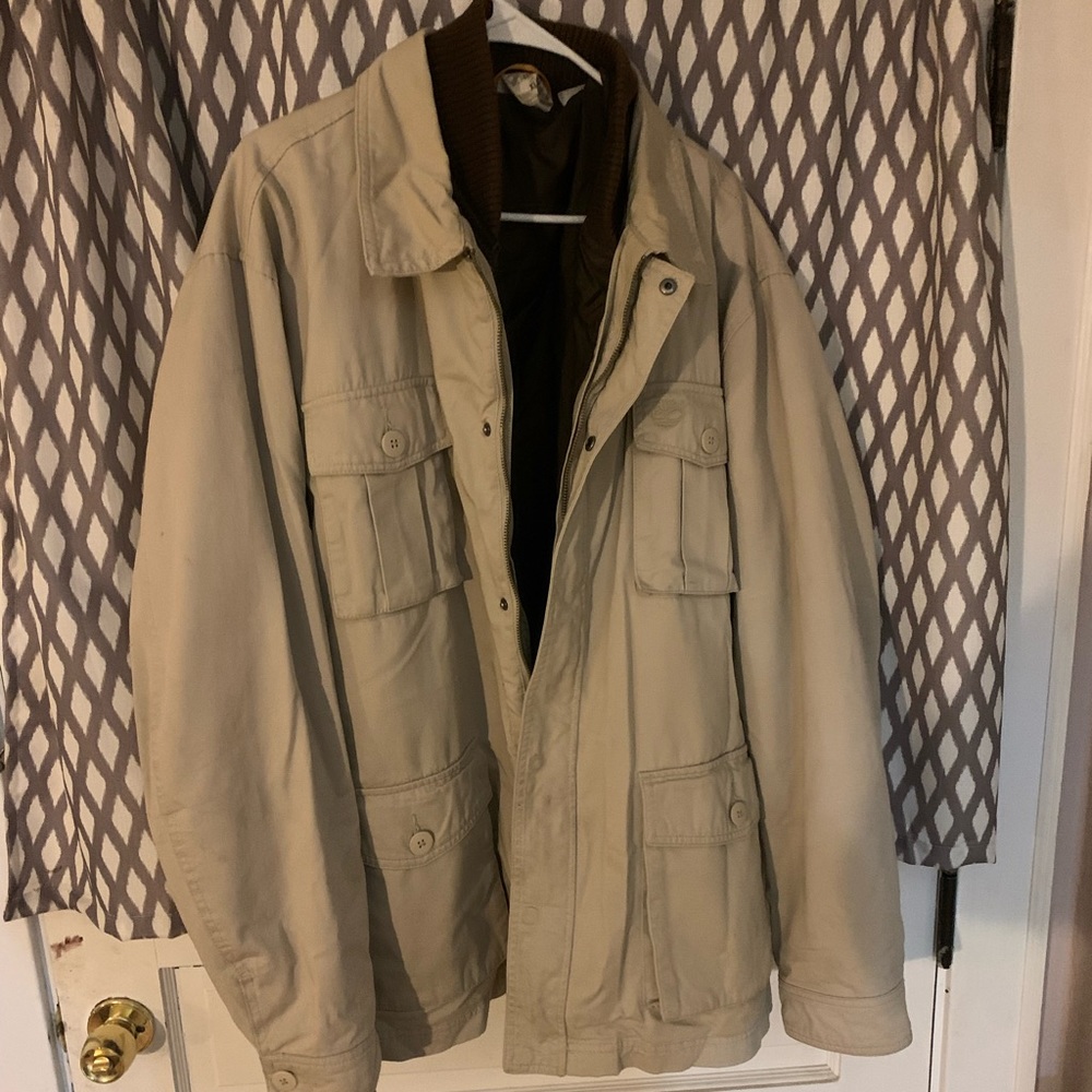 Timberland 2007 jacket and brown liner.